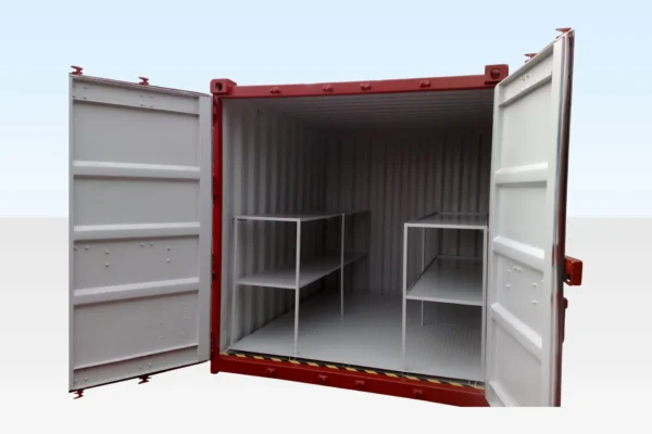 8FT X 8FT Flat Floor Bunded Store - Image 3