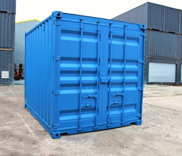 10FT shipping container blue