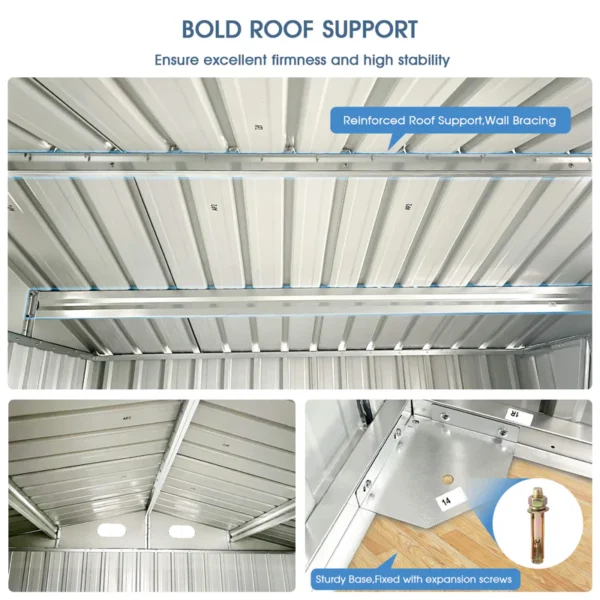 Metal Storage Shed For Sale - Image 6