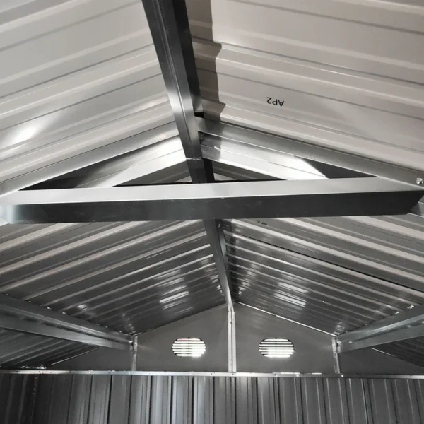 Metal Storage Shed with Double Hinged Doors - Image 9